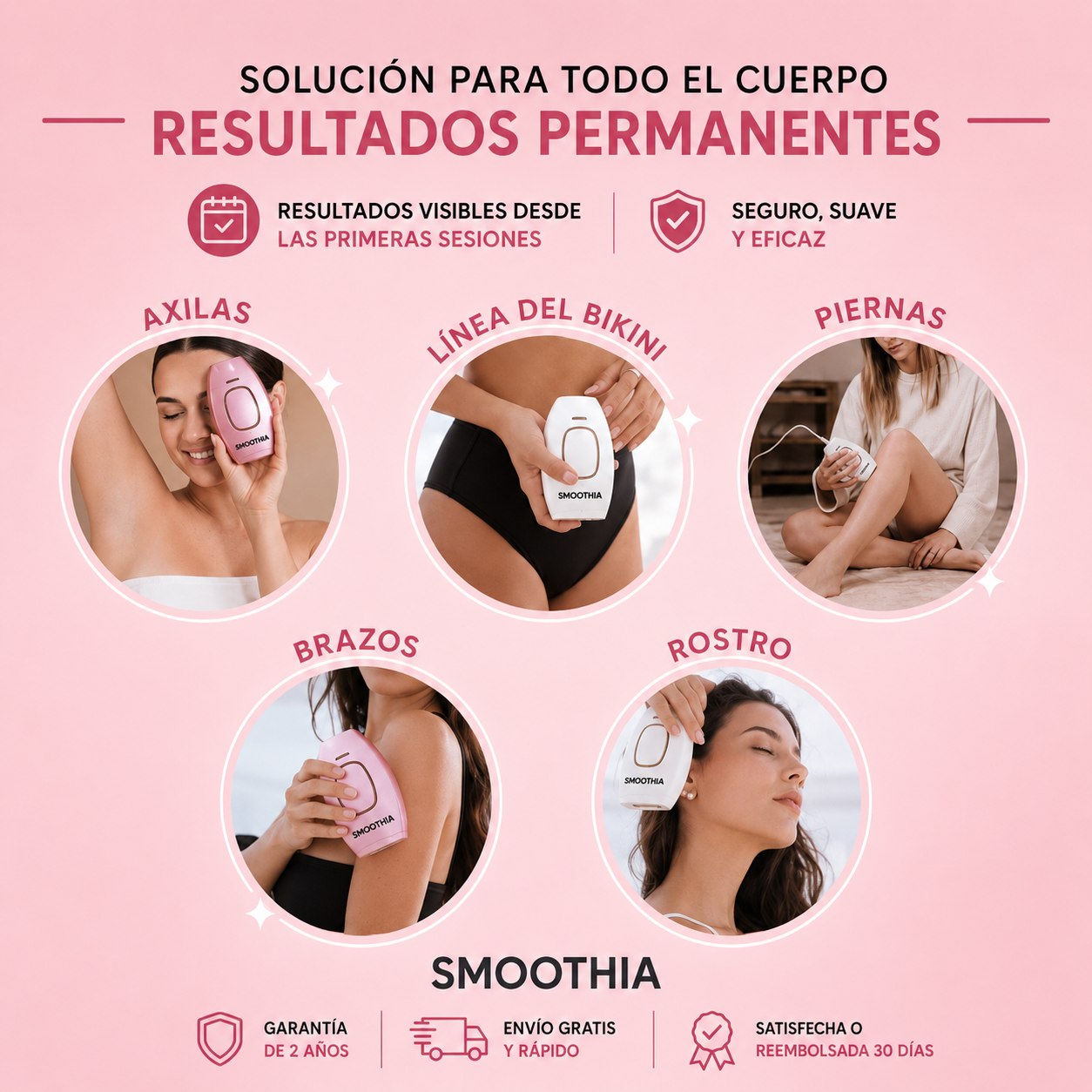 Smoothia™ – Depiladora IPL de Luz Pulsada