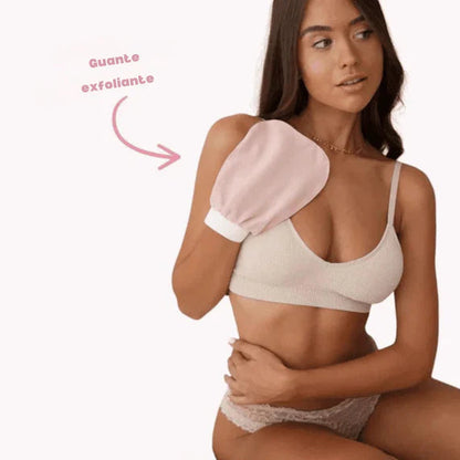 Smoothia™ – Guante Exfoliante para Cuerpo y Rostro