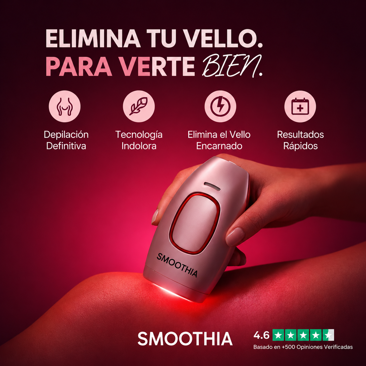 Smoothia™ – Depiladora IPL de Luz Pulsada